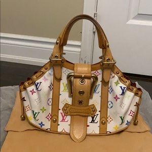 AUTHENTIC LV MULTICOLOR THEDA HANDBAG